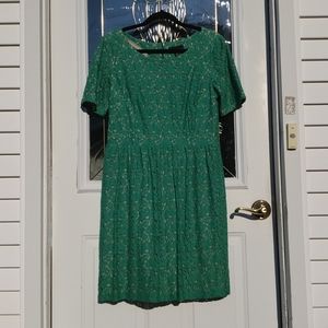 Cynthia Rowley Lace Green Dress